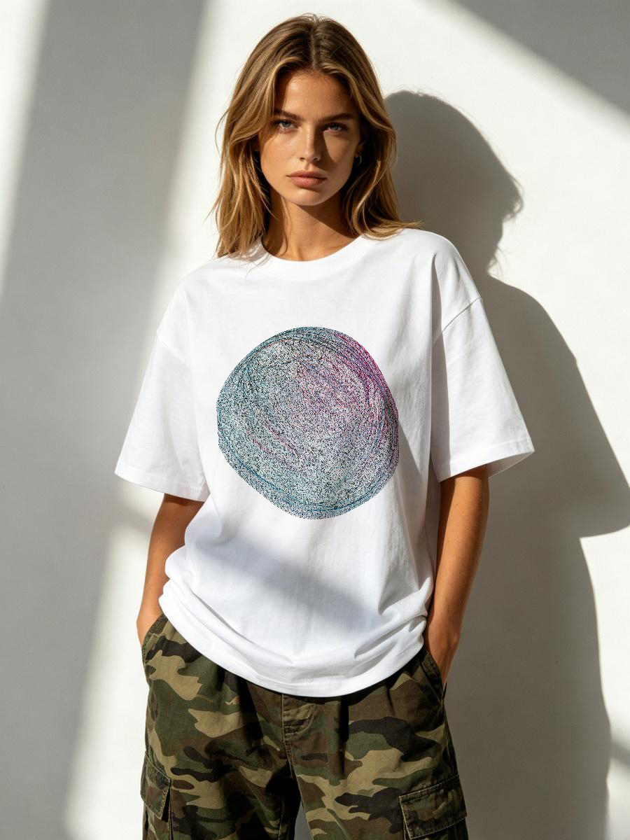 Edgy Formal Wear Women - Tシャツ クロージャーディテール エッジの効いたモダンな都会的なストリートウェア 機能的で実用的なファッション 女性スタイルのウェアデザイン 美しい