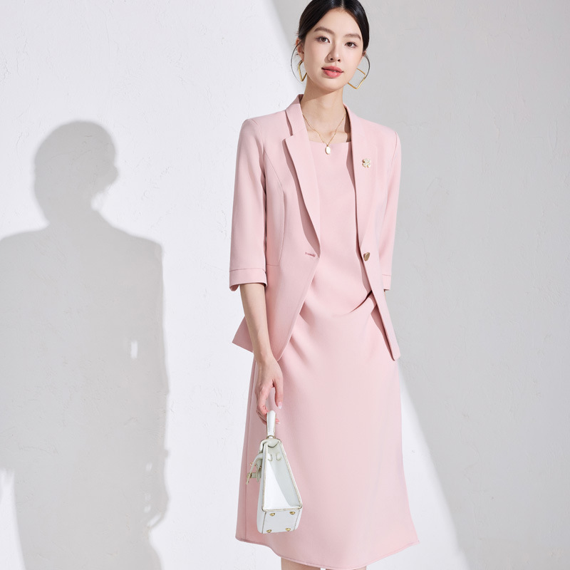 レディーススーツドレスセット2025新作春夏エレガントで洗練 - Women'S Elegant Formal Wear のレビューと価格