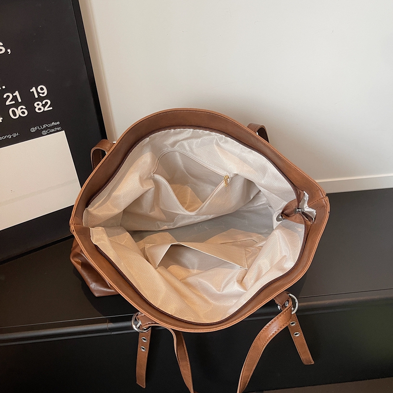 トレンディなPUジッパー多用途ショルダーバッグシンプルな構造 - Shoulder Bag Structured のレビューと価格