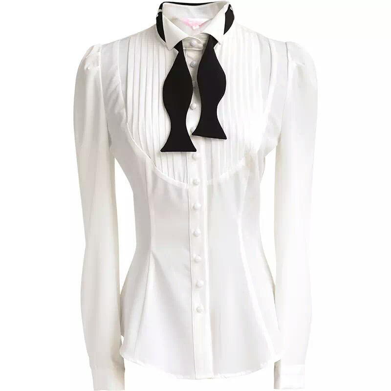 メンズフォーマルプレタイド調節可能な蝶ネクタイ黒白無地エレガ - Women Formal Wear Black And White のレビューと価格