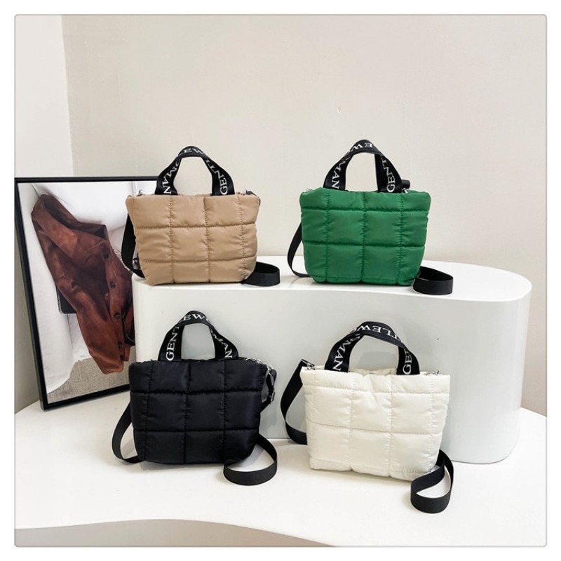 女性用バッグ ファッショントートハンドバッグ コットンパッド - Shoulder Bag Structured のレビューと価格