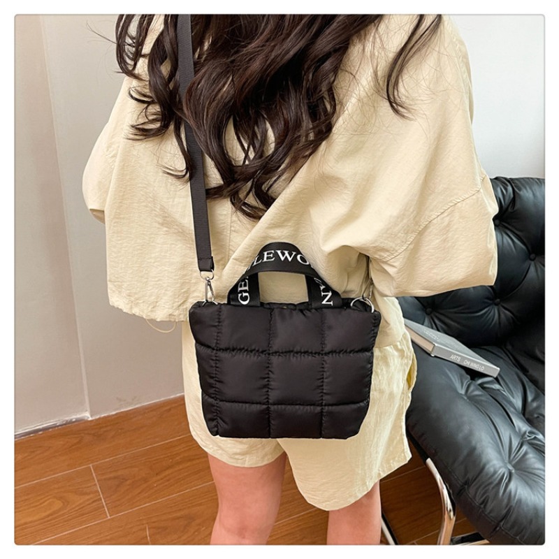 女性用バッグ ファッショントートハンドバッグ コットンパッド - Shoulder Bag Structured のレビューと価格