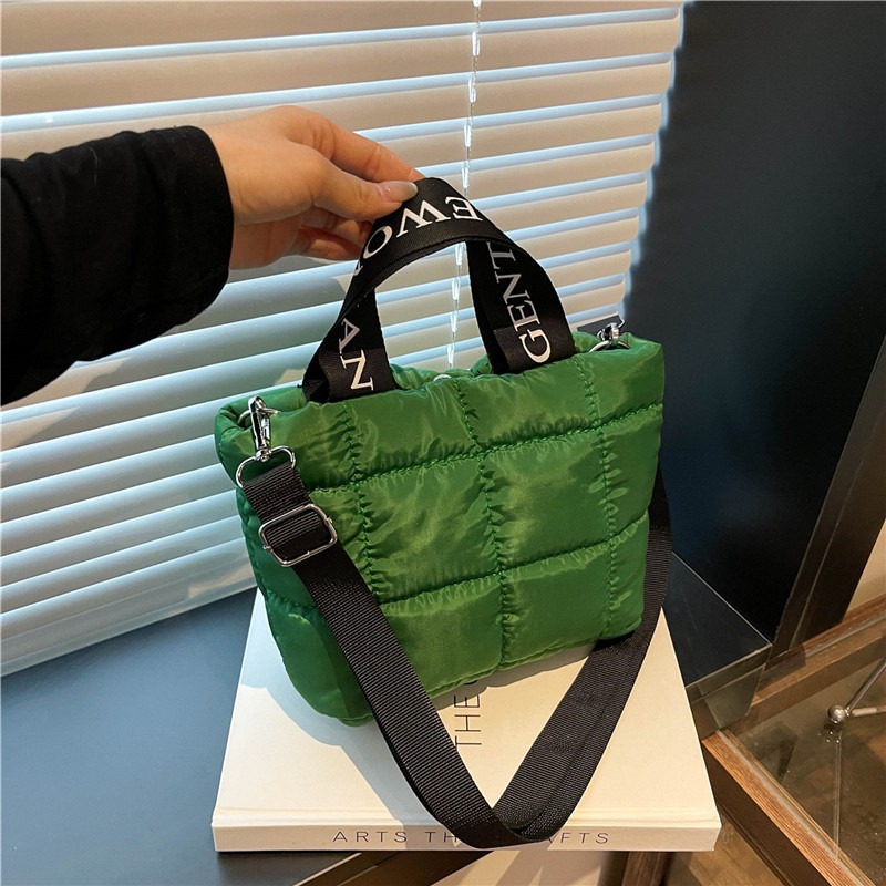 女性用バッグ ファッショントートハンドバッグ コットンパッド - Shoulder Bag Structured のレビューと価格
