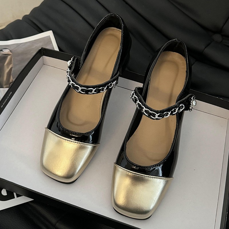 2026年 パールクラスプ 厚底ハイヒール ブラック ホワイ - Formal Women Daily Wear Slippers のレビューと価格