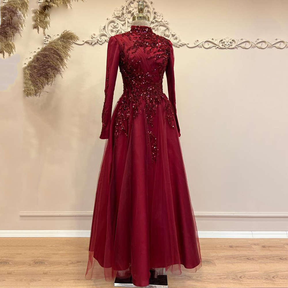 スパンコールのついた足首までの長さのウエディングドレス,ハイ - Women Formal Party Wear Dress のレビューと価格