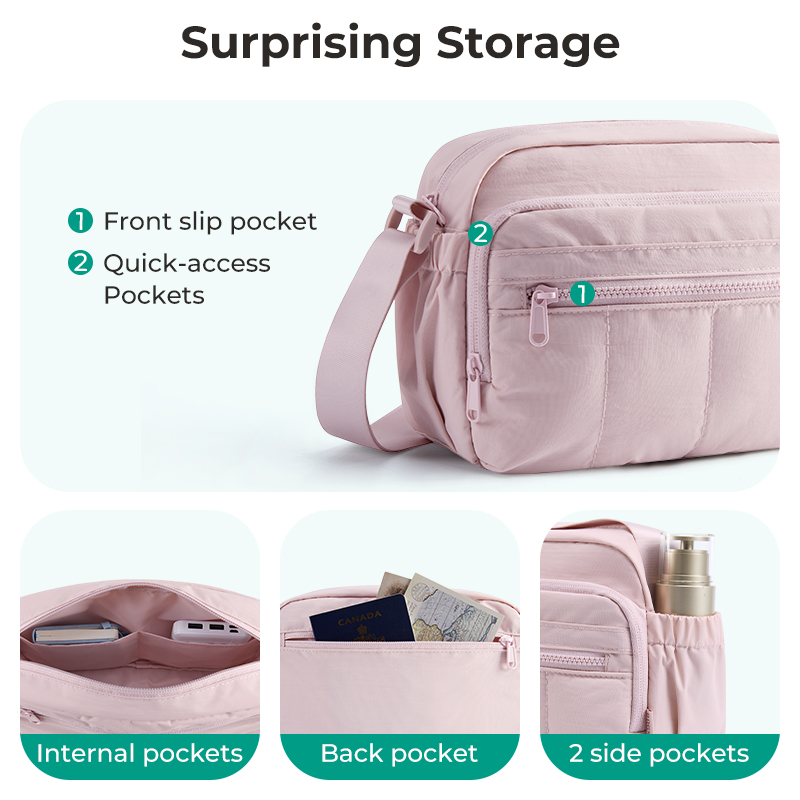 BAGSMART ショルダーバッグ女性カジュアルパッド入りホ - Shoulder Bag Structured のレビューと価格