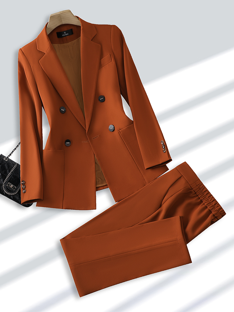 女性のためのブレザーとズボンのスーツ、オフィス、ビジネス、仕 - Women'S Office Formal Wear For Ladies のレビューと価格