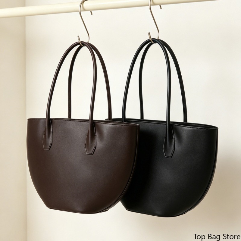 レディース ショルダー トートバッグ 高級 ハーフムーン 本 - Shoulder Bag Structured のレビューと価格