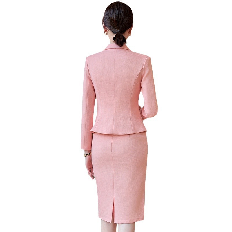 エレガントなフォーマルドレススーツ,オレンジ,青,ピンク,ダ - Women'S Elegant Formal Wear のレビューと価格