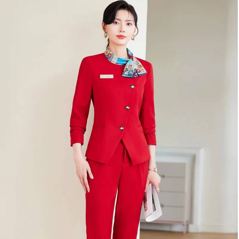 プラスサイズのフォーマルでエレガントなスタイルのパンツスーツ - Women'S Elegant Formal Wear のレビューと価格