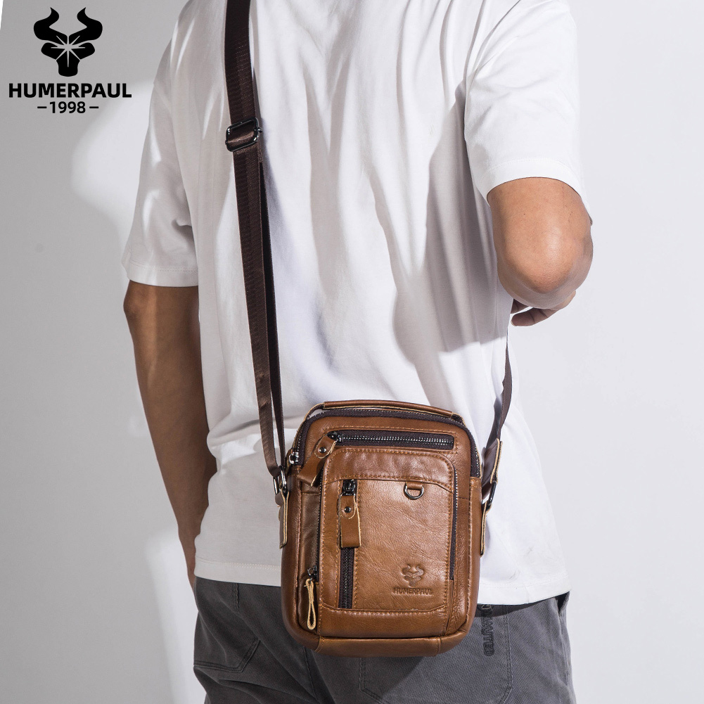 ヒューマンポール-男性用ショルダーストラップ付きメッセンジャ - Structured Handbag Work のレビューと価格