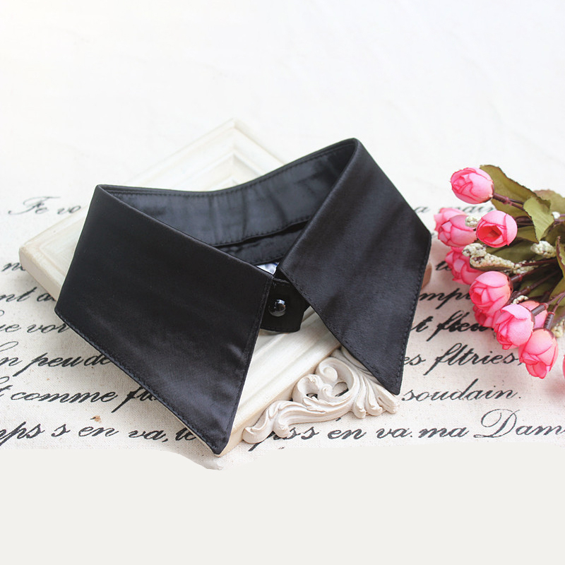 女性のスタイリッシュな取り外し可能なスタンド偽襟ビジネスウェ - Women Formal Wear Black And White のレビューと価格
