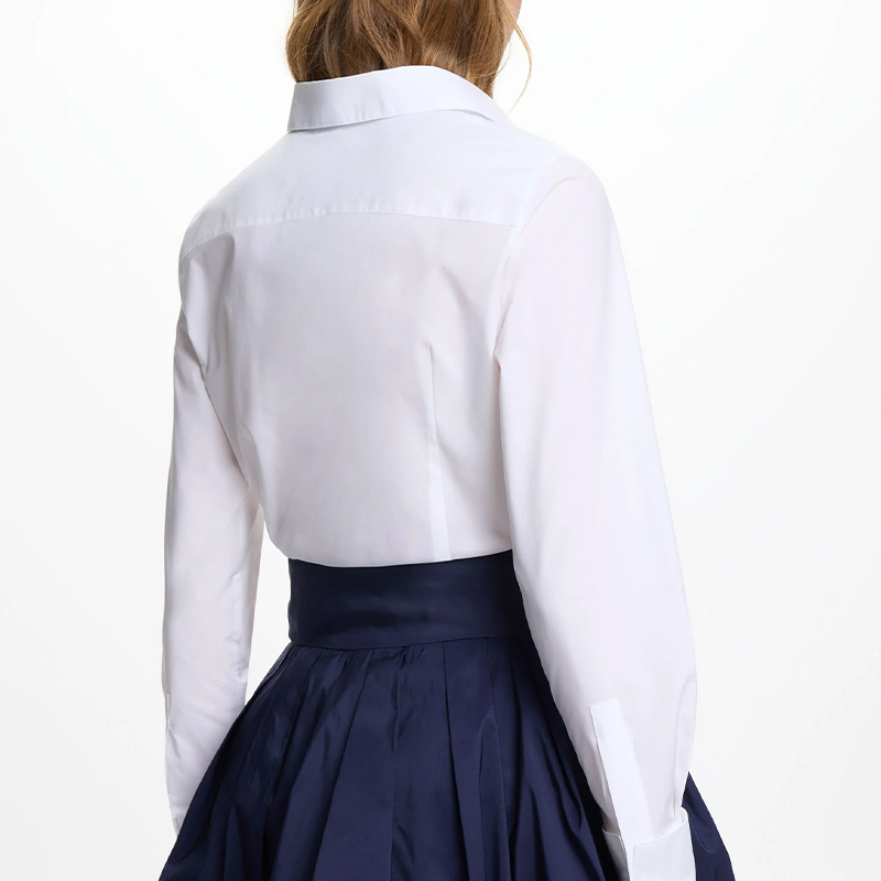 CHブランドボタンダウンシャツ長袖ターンダウンカラーオフィス - Women Formal Wear Brands のレビューと価格
