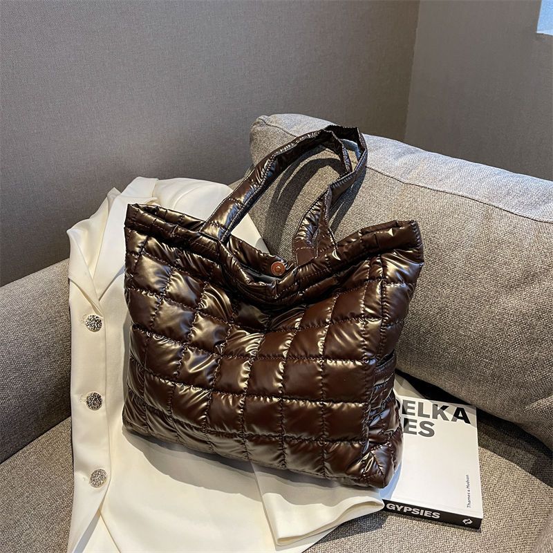 ホットセール冬スペースコットントートバッグ、女性大容量パッド - Shoulder Bag Structured のレビューと価格
