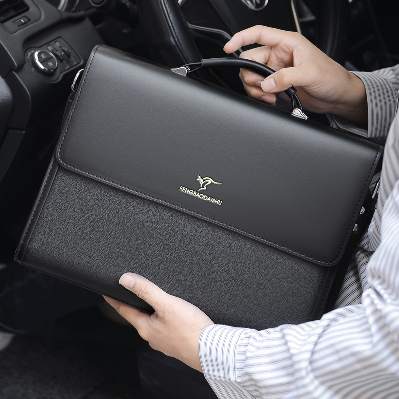 高級メンズブリーフケースデザイナーワークビジネスカジュアル大 - Structured Handbag Work のレビューと価格