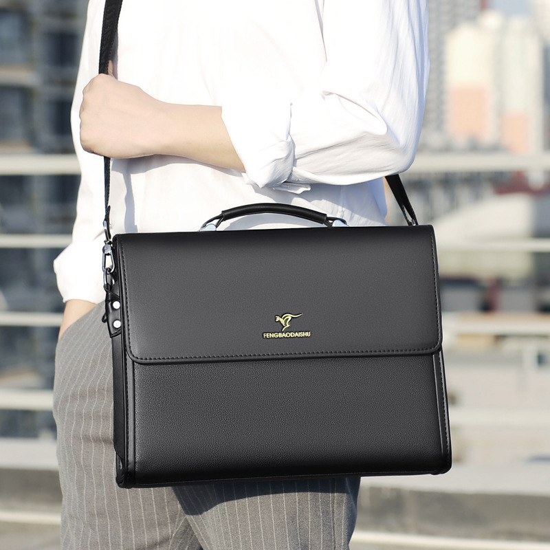 高級メンズブリーフケースデザイナーワークビジネスカジュアル大 - Structured Handbag Work のレビューと価格