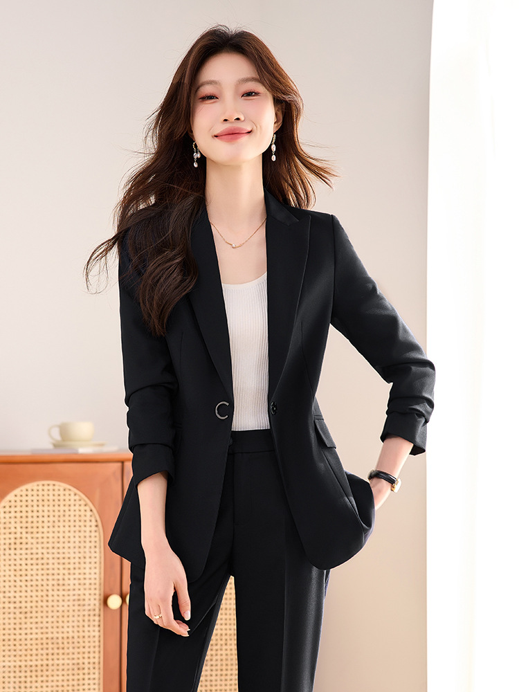 レディーススーツセット：女神のような気品漂うプロフェッショナ - Women Formal Wear Shirt And Pant のレビューと価格