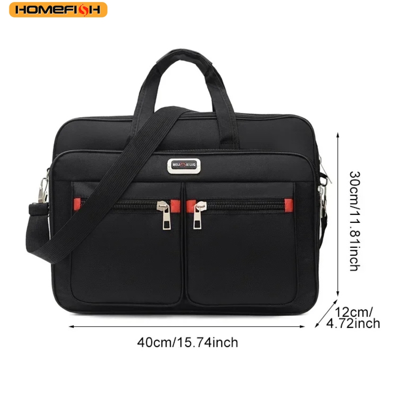 HOMEFISH マルチポケットポータブルビジネスハンドバッ - Structured Handbag Work のレビューと価格